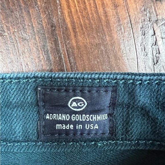 AG ADRIANO GOLDSCHMIED THE STILT CIGARETTE Women 25R TEAL JEANS Made In USA - Picture 5 of 8